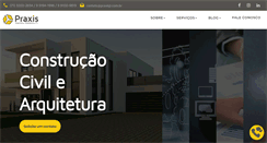 Desktop Screenshot of praxisjr.com.br