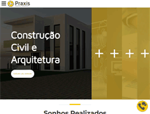 Tablet Screenshot of praxisjr.com.br